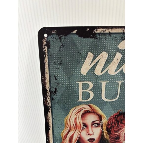 Hocus Pocus Sanderson Sisters Nice Butt Tin Sign 12x8 Funny Bathroom Decor *READ - Picture 2 of 8
